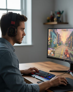 Marvel Wireless Gaming Headset with LED Light