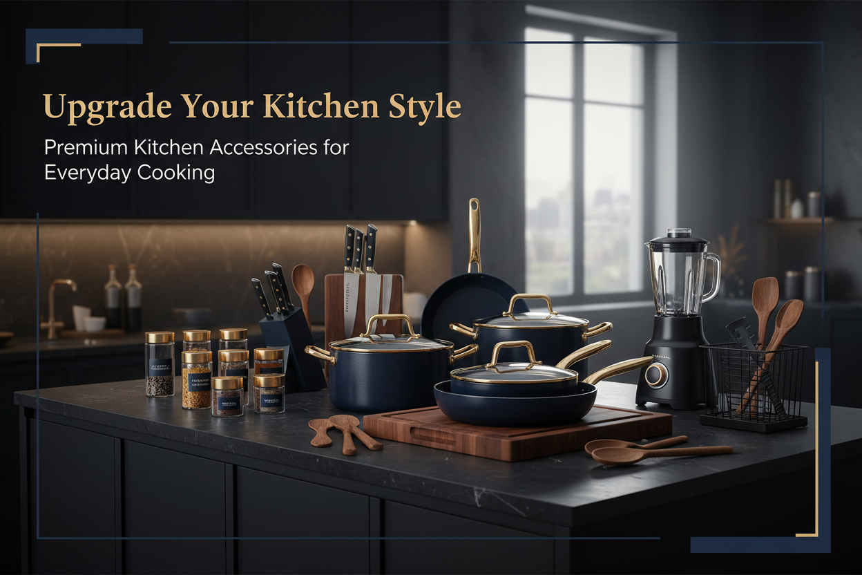 Premium Kitchen Accessories Banner