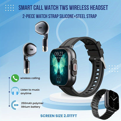 Smartwatch with Wireless Earbuds  UAE  KSA
