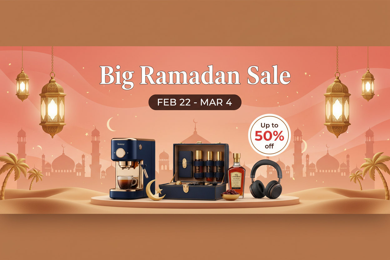 Ramadan Sale Banner - 50% Off