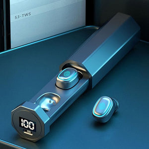True Wireless Earbuds with Digital Display