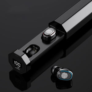 True Wireless Earbuds with Digital Display